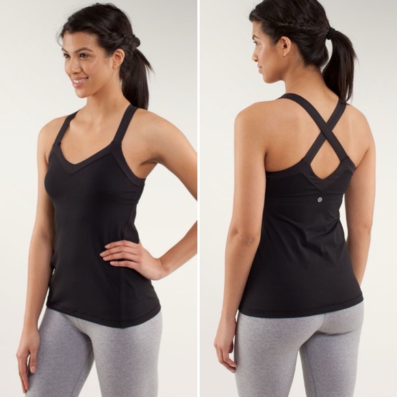 lululemon athletica Black Tank Top - Picture 1 of 9